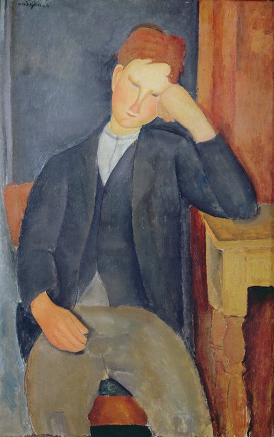 The young apprentice by Amedeo Modigliani